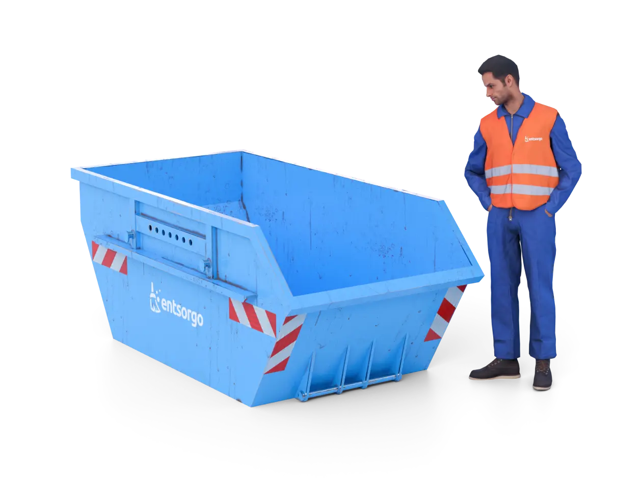 3m³ Bauschuttcontainer